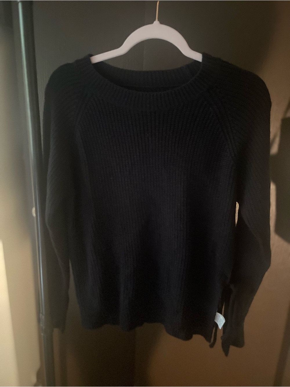 Women’s knit black sweater small